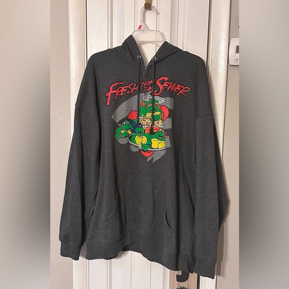 Amazon Other - Mens Ninja Turtles Grey hoodie